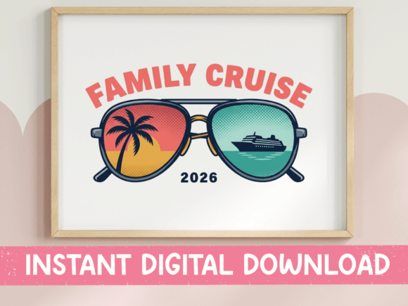 Family Cruise 2026 Retro Sunglasses: Your Ticket to Cohesive Group Style