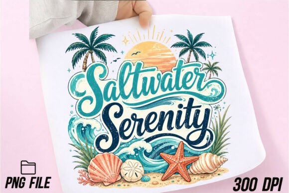 Saltwater Serenity: A PNG for Coastal Branding