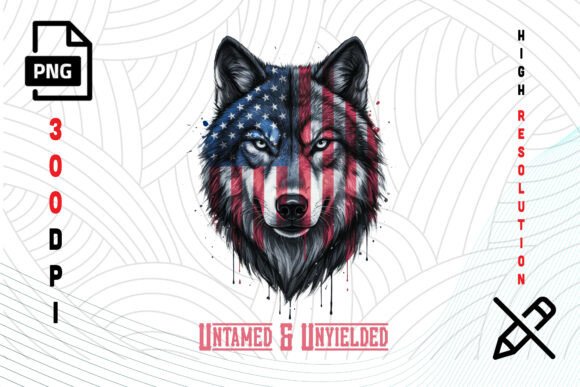 Untamed & Unyielded: A Wolf PNG for Bold Branding